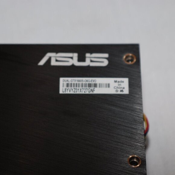 GPU ASUS 1660 Super EVO 6gb Graphics Card Nvidia *NEEDS FANS REPLACED! - Picture 10 of 10